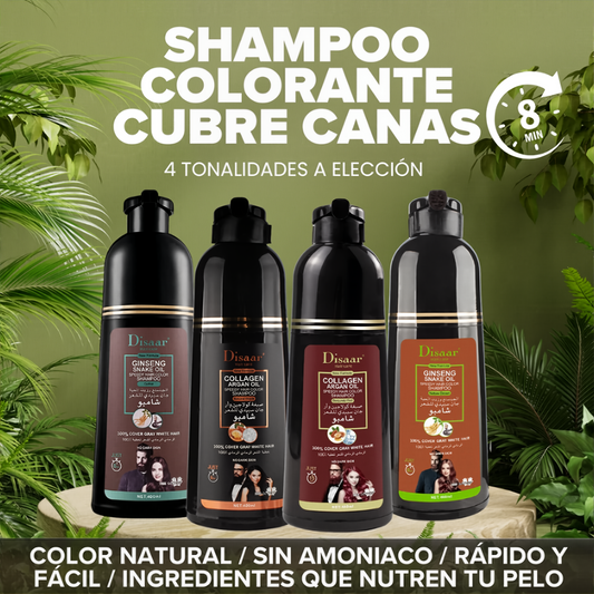 Shampoo Colorante Cubre Canas + Envío GRATIS! 🏠📦
