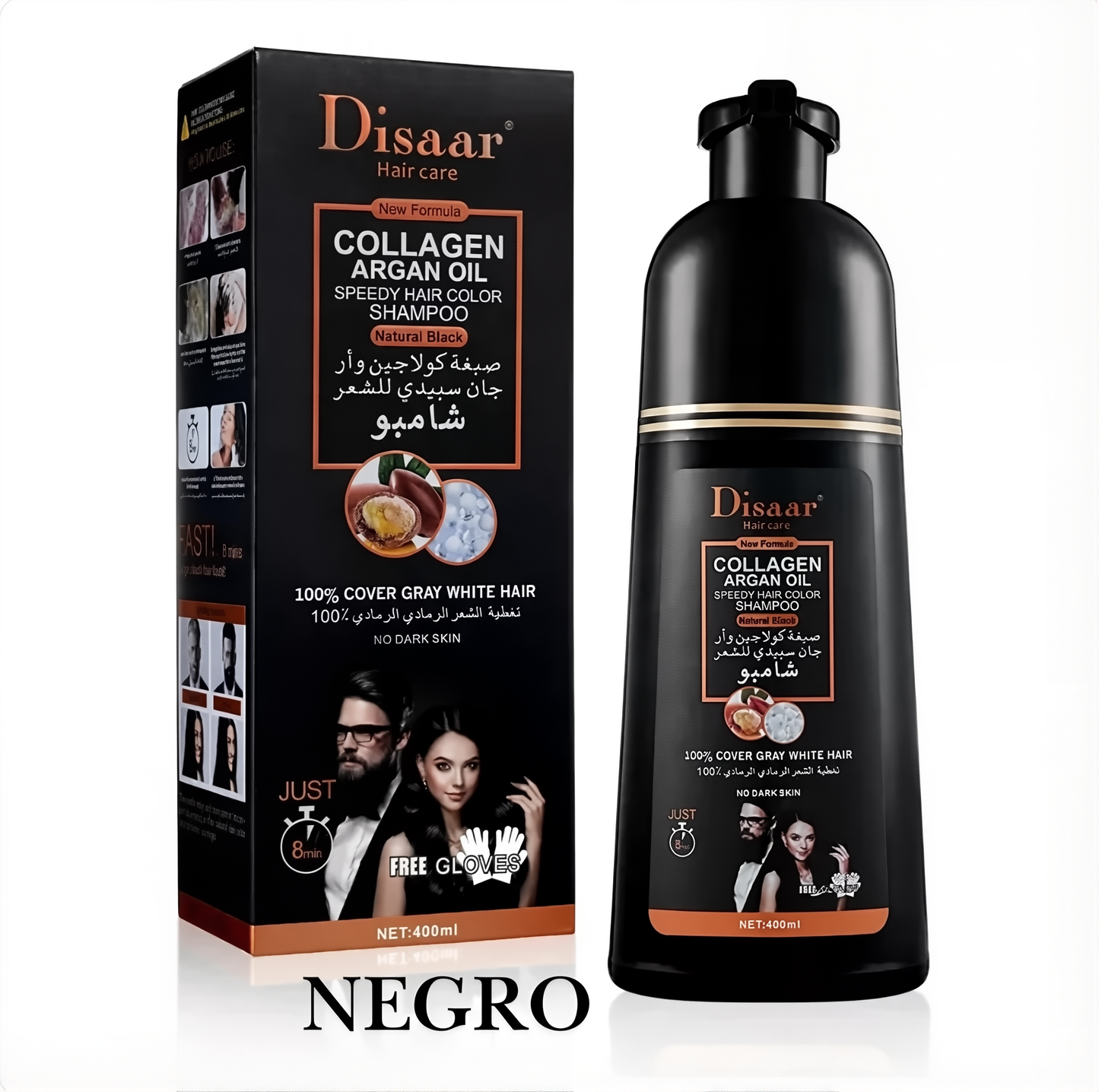 Shampoo Colorante Cubre Canas + Envío GRATIS! 🏠📦