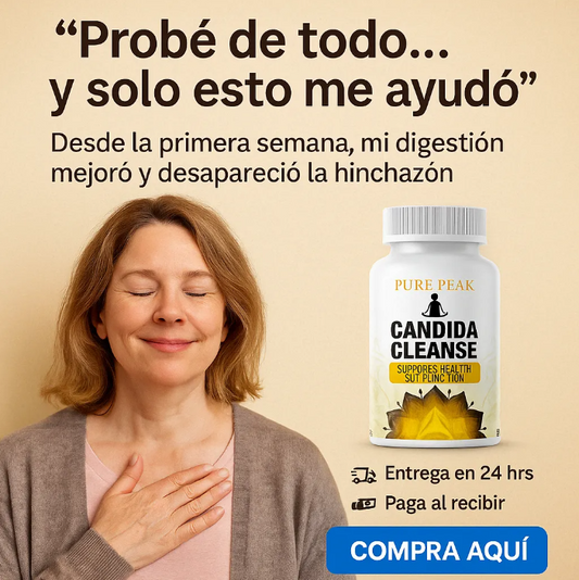 Candida Cleanse 60 Caps + Envío GRATIS! 🏠📦