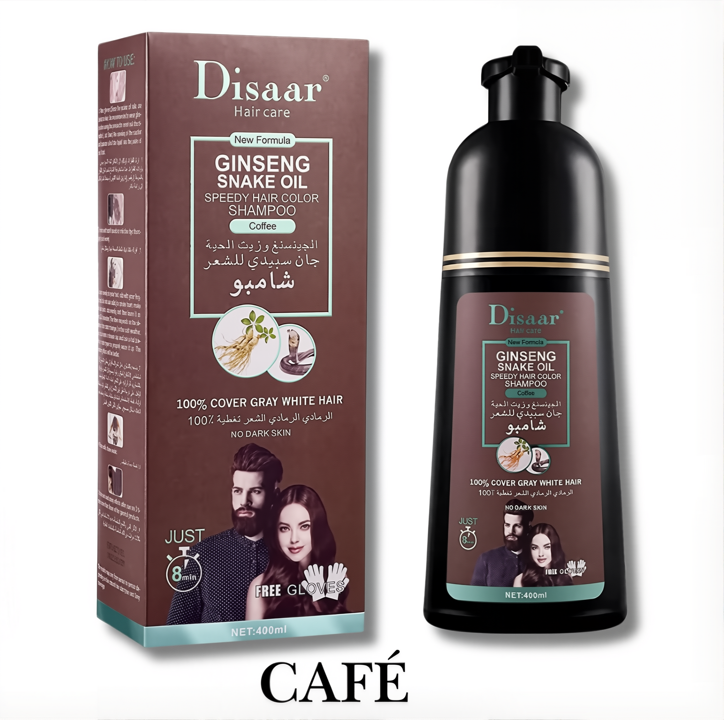 Shampoo Colorante Cubre Canas + Envío GRATIS! 🏠📦